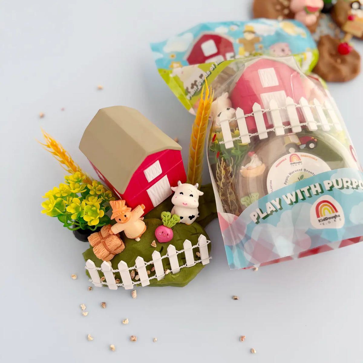Kit sensoriel de pâte à modeler Farm