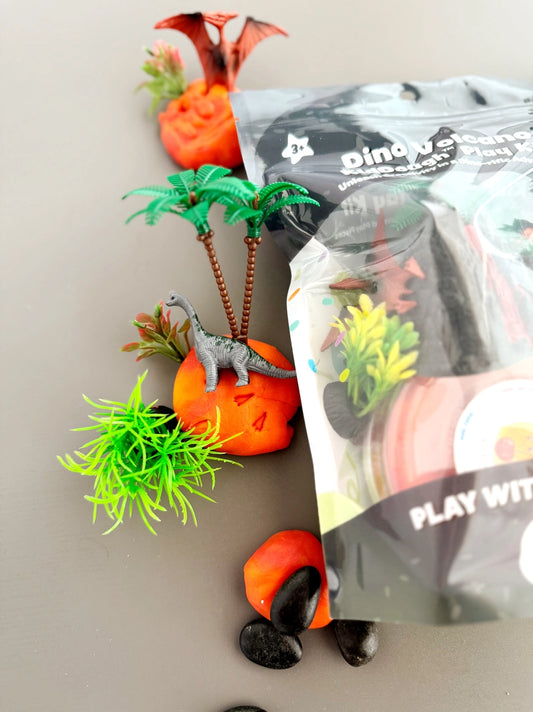 Kit de juego Dino Volcán