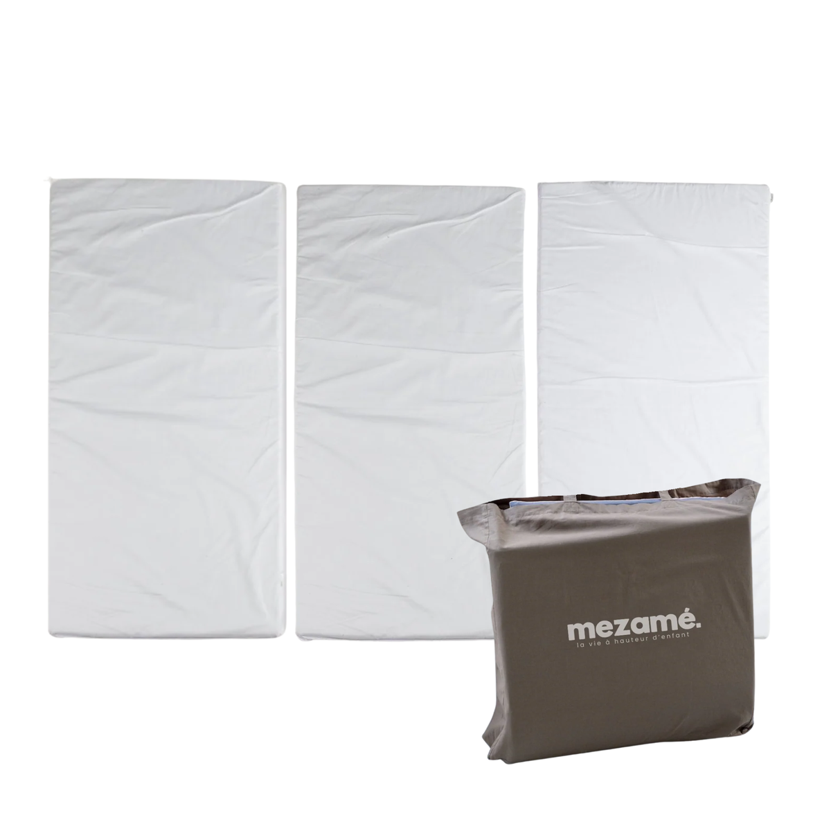 3 pièces de mousses + tote bag