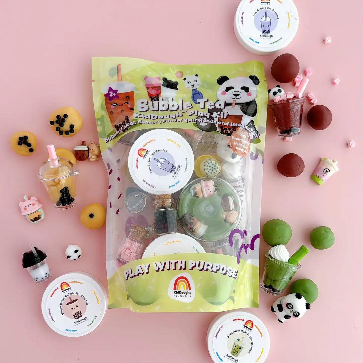 Sensorische speelkleiset Bubble Tea