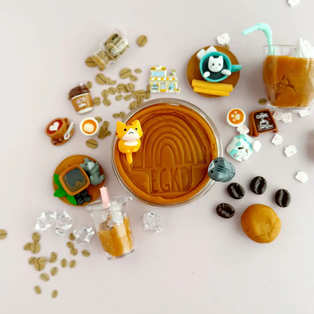 Sensorik-Set mit Knetmasse Café des chats