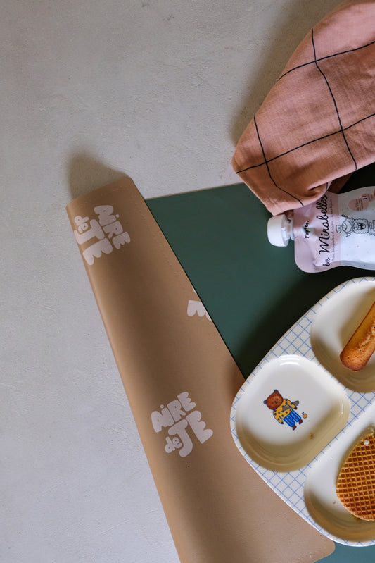 Aire de Je / Matcha Rectangular Waterproof Activity Tablecloth