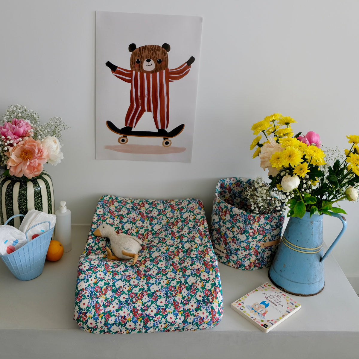 Housse matelas à langer Folk