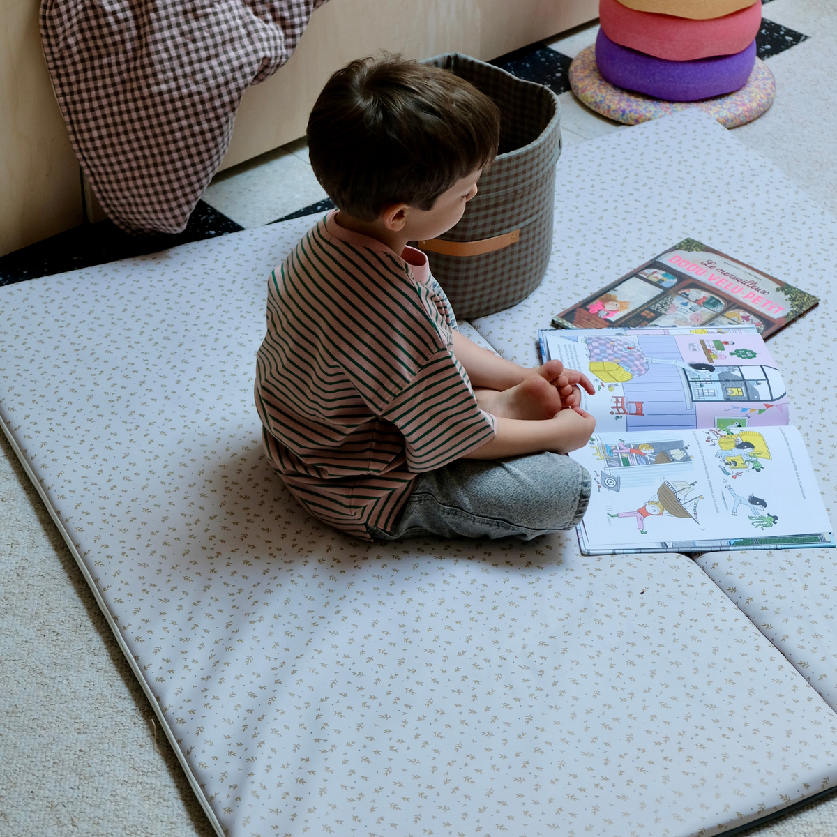 Speelkleed Waterproof Cueillette Moutarde