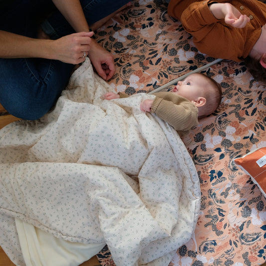 zacht knus dekentje wit cueillette 
