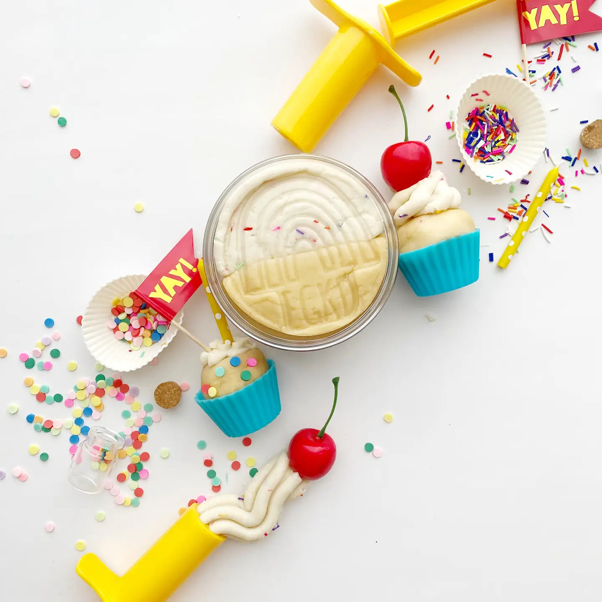 Sensorik-Knetset Cupcake