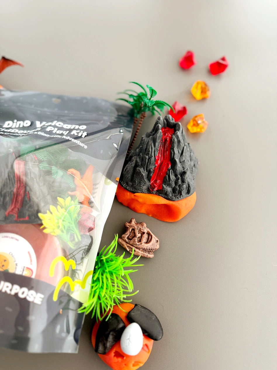Kit de juego Dino Volcán
