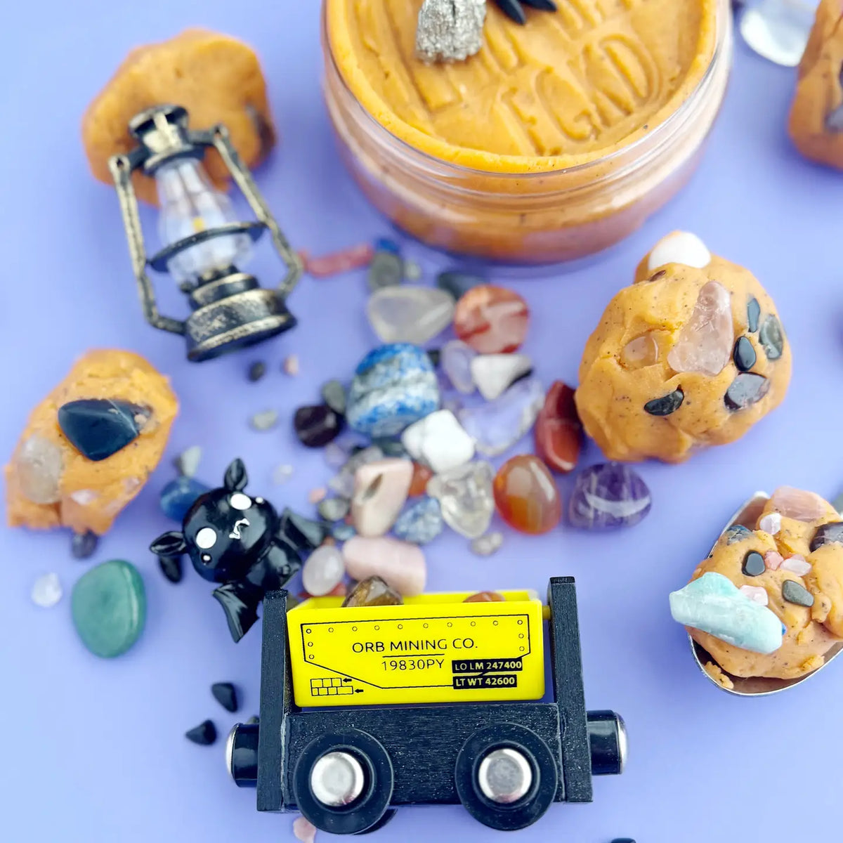 Crystal Mines Sensory Modelling Clay Kit