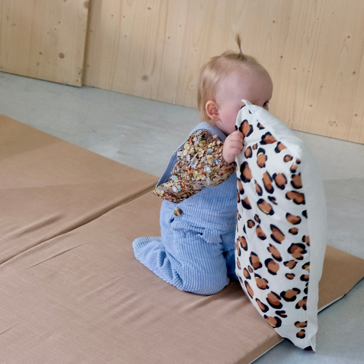 children's bedroom cushion leopard print 
