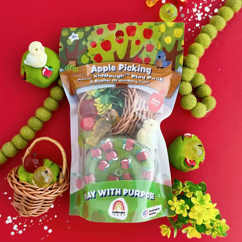 Apple Picking Mini Sensory Modelling Clay Kit