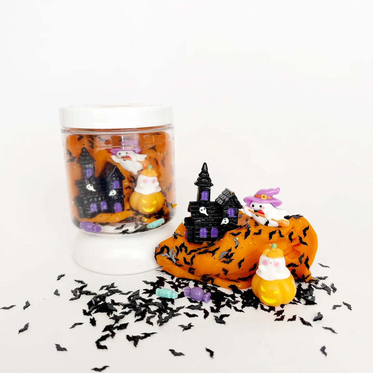 Mini sensorische speelset boetseerklei Halloween
