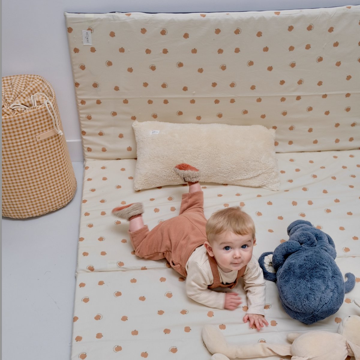 funda alfombra de juego motricidad y juegos bebé niño pomme d'amour 