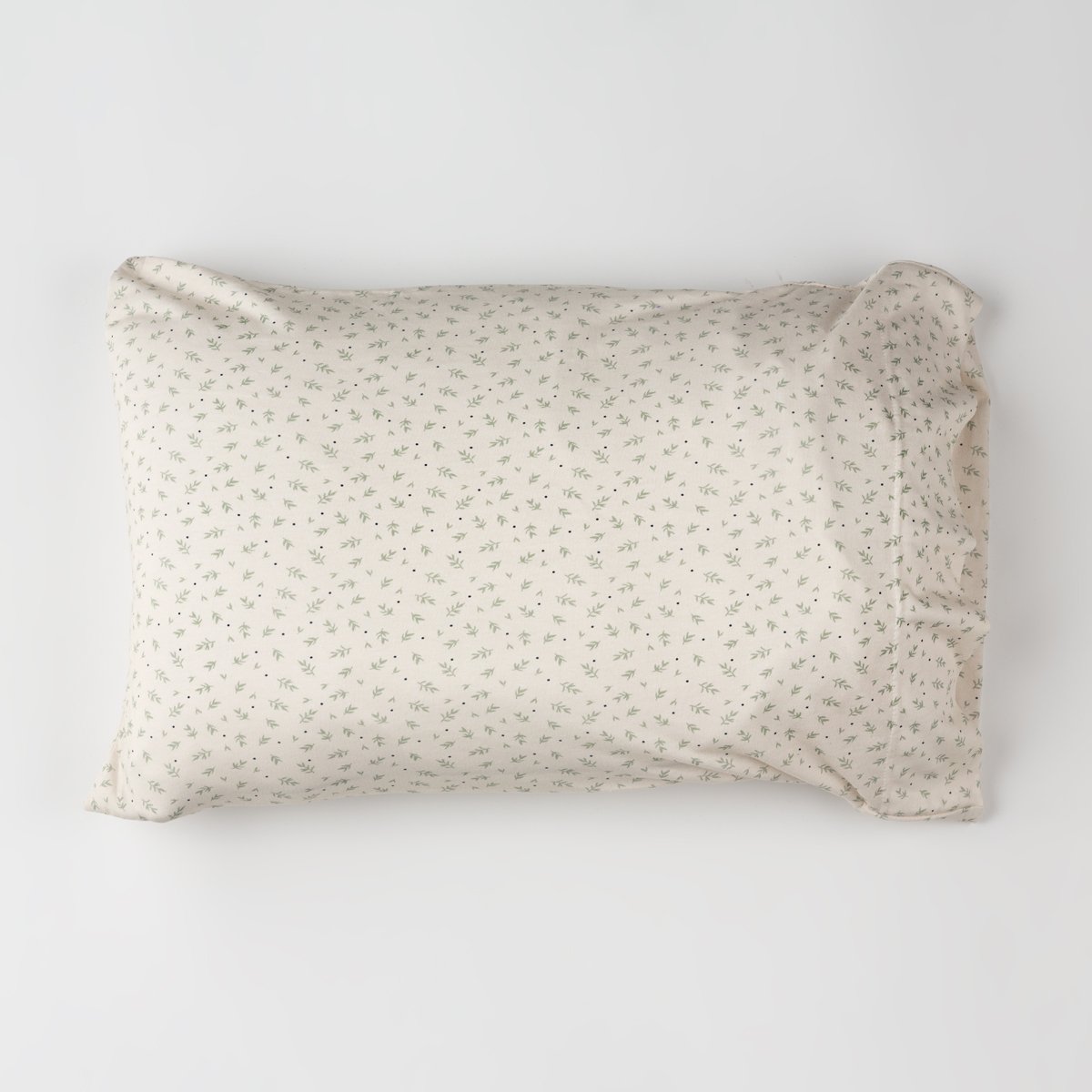 jersey pillowcase Cueillette Milk rectangular pillow