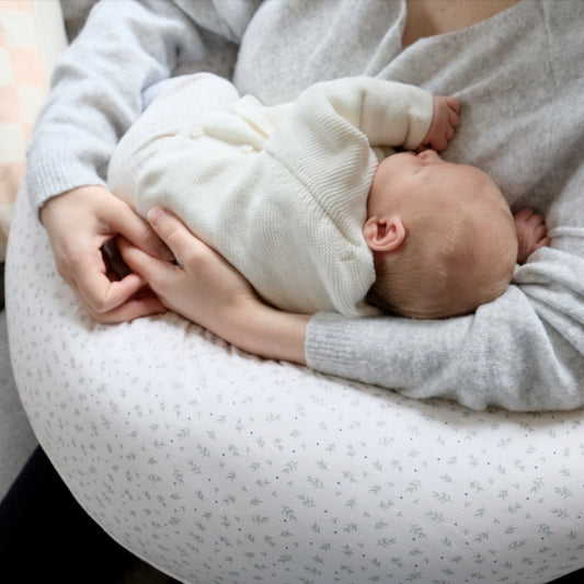 cojín de lactancia y maternidad jersey muy suave cueillette milk