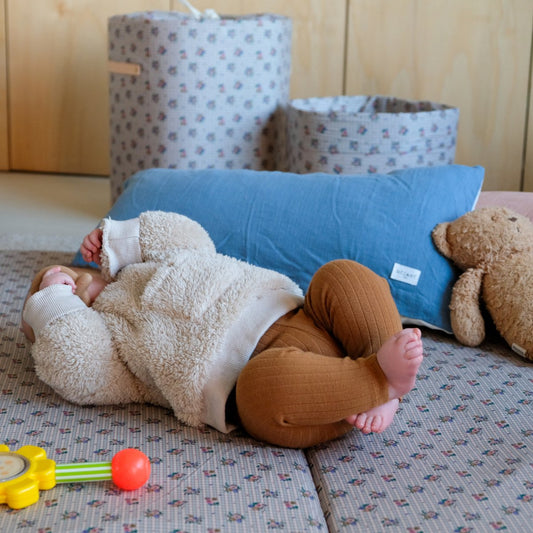 weiches und bequemes Kissen Baby Kinder Erwachsene Farbe Denim