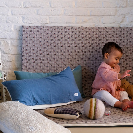 Bequemes Kissen für Babys Kinder Erwachsene in denim