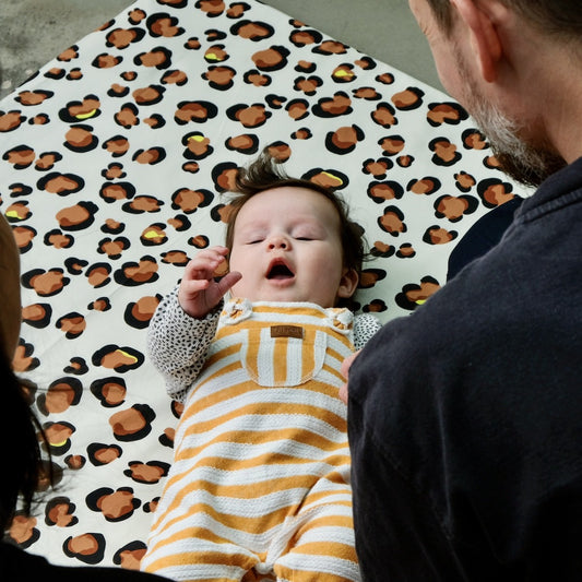 alfombra de psicomotricidad y juego leopardo