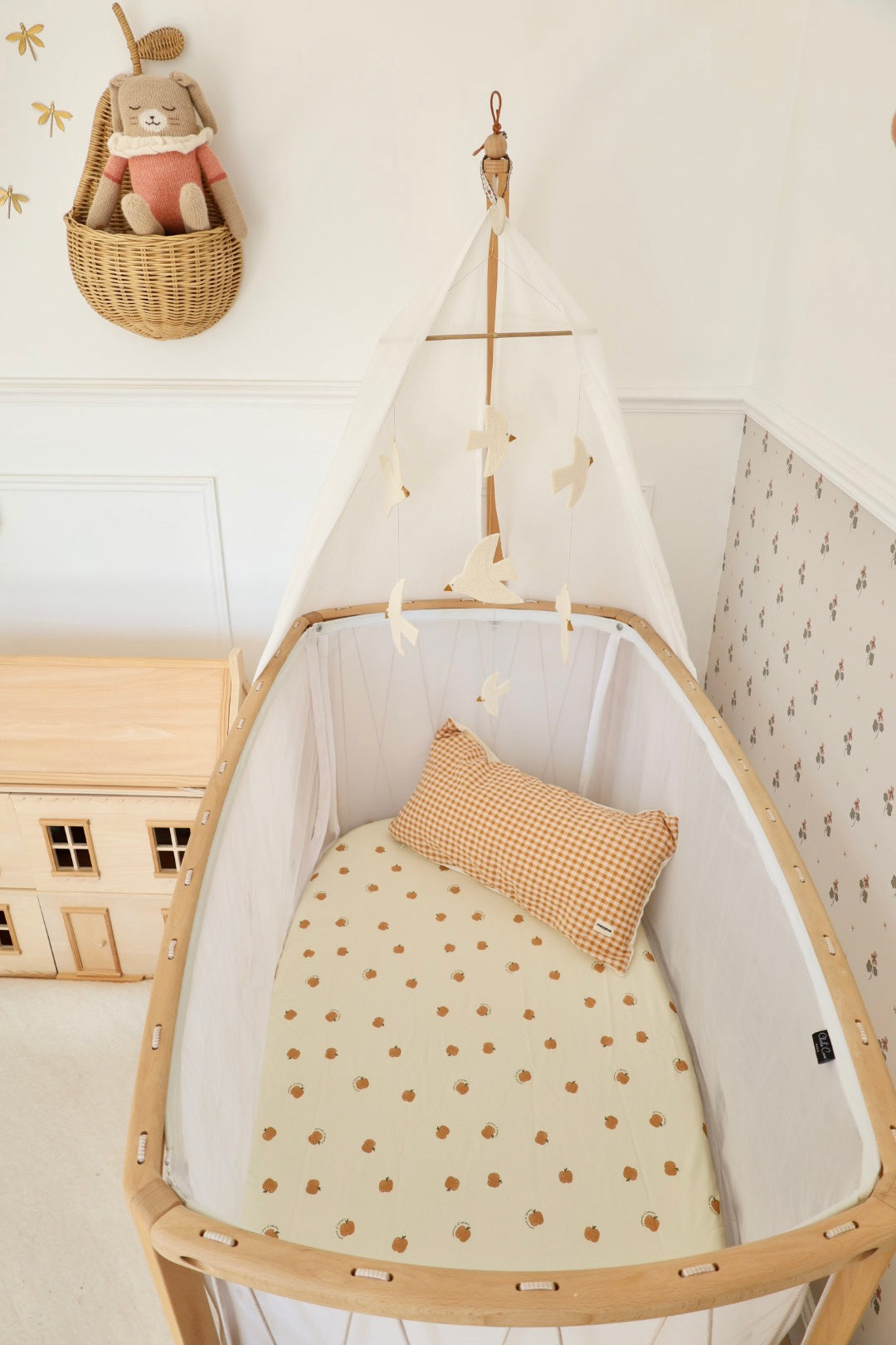 Drap Housse Pomme d'Amour
