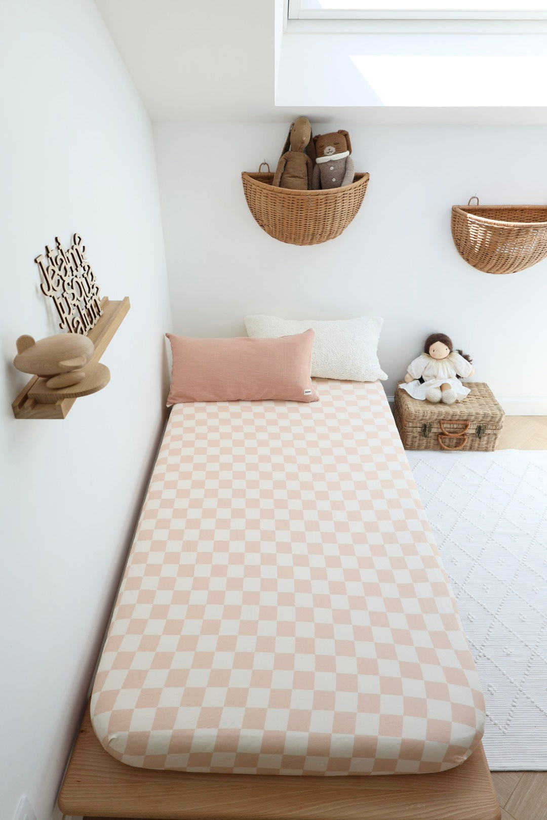 Damier Barbe à Papa Fitted Sheet