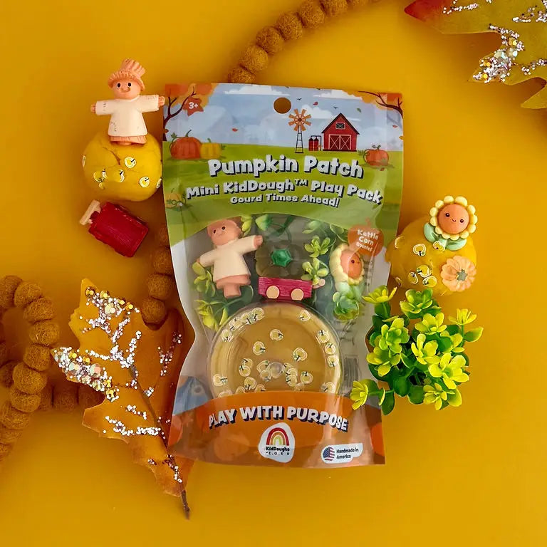 Sensorisches Mini-Knetset Champ de citrouille