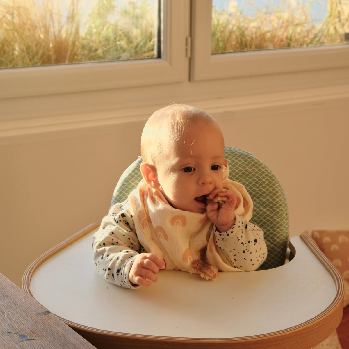 Mulltuch unverzichtbar Regenbogen Entbindungsstation Baby Laetzchen