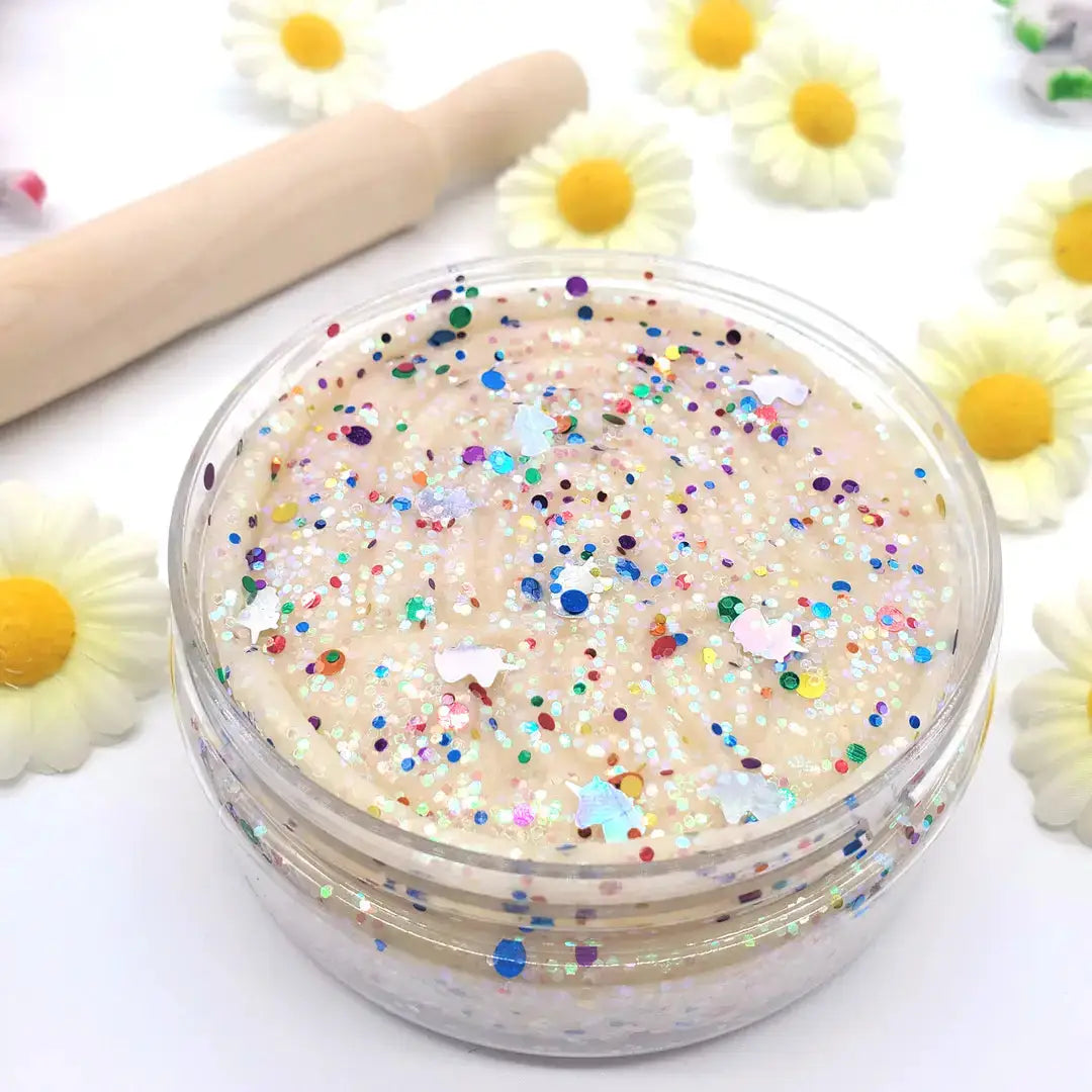 Knete Glitzerndes Einhorn